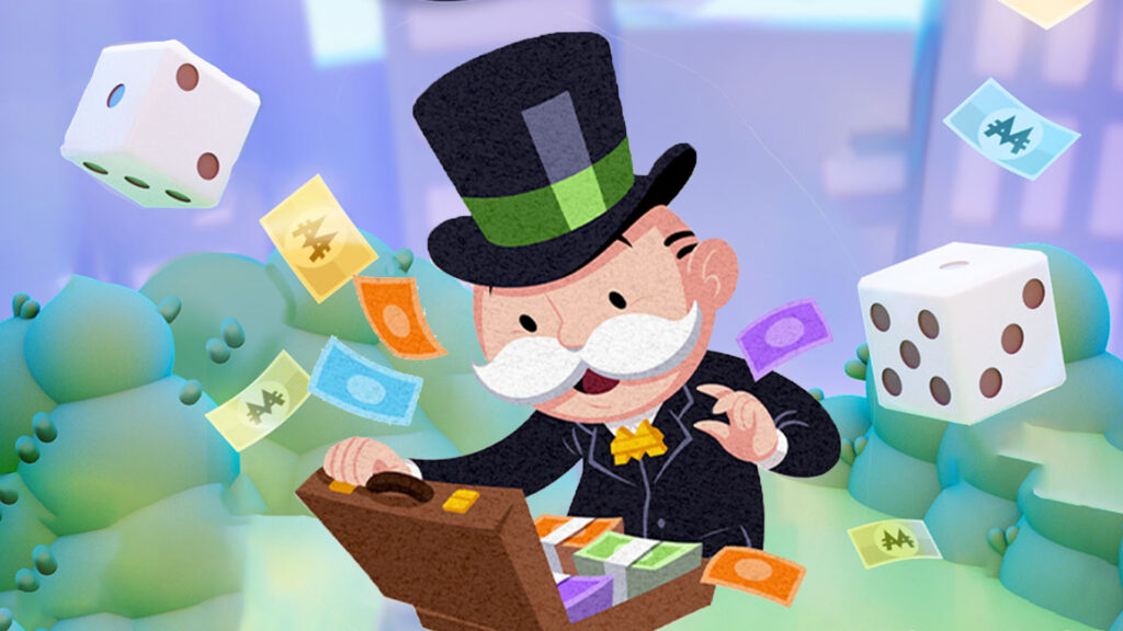 free monopoly go dice